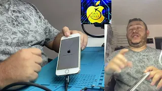 iPhone 6 Aparece a maçã e apagava depois de uma queda￼ Como resolver assisti esse vídeo Completo￼￼