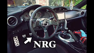 How to Install an Aftermarket Steering Wheel and Quick Release | Scion FRS