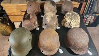 My German Stahlhelm helmet collection!