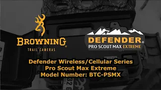 Browning Defender Pro Scout Max Extreme Cellular Trail Camera - BTC-PSMX