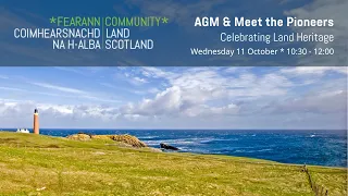 Community Land Scotland 2023 AGM