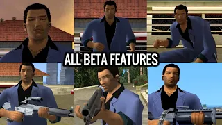 GTA Vice City Beta Animations, Weapons, Gangs & Other Features Preview