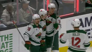 HIGHLIGHTS: Kaprizov scores twice in Seattle