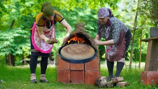 Village Women are making mud oven and Cooking Delicious pizzas! - 1 Hour of best recipes