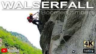ferrata WALSERFALL - YoseMITICA ! - Boomer Climbers sulle Big Walls