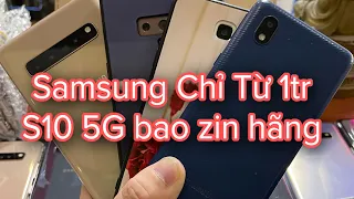 Hàng Mới Về. Xả Lô Galaxy S10 5G 256GB  Not9 3tr7 Oppo Chỉ 1tr Giá Rẻ Cho Học Sinh Học ONLINE