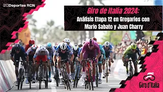 Giro de Italia 2024: Análisis Etapa 12 en Gregarios con Mario Sabato y Juan Charry