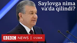 Халқни бой қиламан, солиқларни камайтираман – Мирзиёев сайловга нима ваъда қилмоқда? BBC News O'zbek