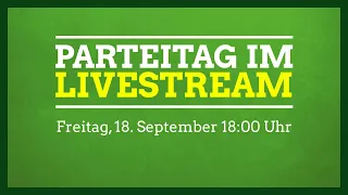 Parteitag der GRÜNEN Hamburg 18.09.2020
