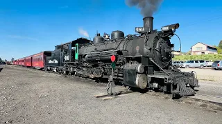 3 FOOT NARROW GAUGE! CHAMA, New Mexico! CUMBRES and TOLTEC SCENIC Railroad