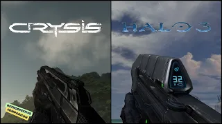 Crysis vs. Halo 3 - Details & Physics Comparison