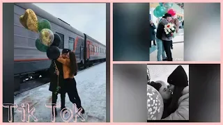 Девушки Дождались Своих Парней Из Армии♥✨/Милые Пары Tik Tok💕