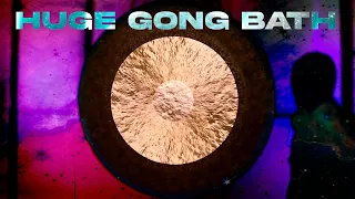 Uninterrupted 3-Hour Giant Dark Star Gong Bath | Sound Healing & Meditation Music | Gongs Unlimited