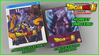 Dragon Ball Super: Super Hero - Steelbook Blu-ray + Collector's Ed. Blu-ray+DVD -- Honest Unboxing