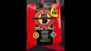 Michael Jordan Tin Set Final Shots Upper Deck Preview Box Opening