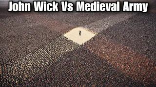 CAN JOHN WICK STOP 1.5 MILLION MEDIEVAL ARMY | Ultimate Epic Battle Simulator 2 | UEBS 2