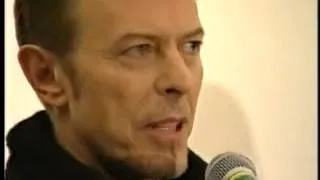 David Bowie presentation of an art award 20.02.96..