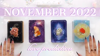 **very detailed🔎📜**🔮November 2022 LOVE Predictions 💕💏🔥✨Tarot Card Love Reading✨🔮🧝‍♀️Pick A Card✨