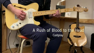 A Rush of Blood to the Head - Coldplay (Live 2003) (Guitar Cover)