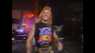 CHRIS JERICHO - DDP + GOLDBERG (WCW MONDAY NITRO 19/10/1998)