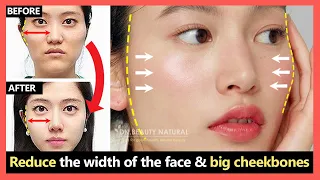 3 Steps Get Slim face!! How to reduce the width of the face, Reduce big cheekbones by bone alignment