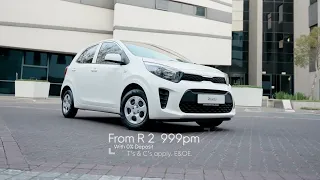 Kia Picanto - Kia Retail - Get a Kia Picanto Start from R2 999 p/m this September