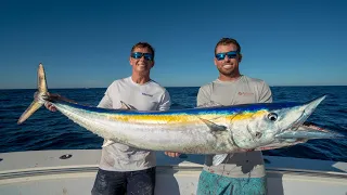 MASSIVE Wahoo! *EPIC 11 Fish Day* Catch Clean Cook