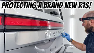 Deep Cleaning And Protecting A Brand New Rivian R1S