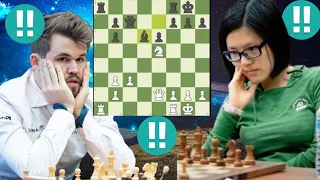 Ridiculous chess game 27 | Hou Yifan vs Magnus Carlsen 2