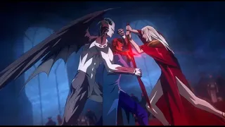 Isaac VS Carmilla FIGHT - Castlevania Season 4