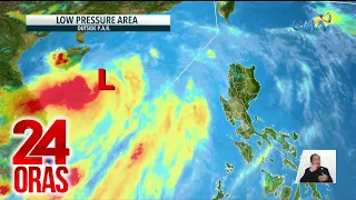 LPA, namataan sa labas ng PAR; malaki ang tsansang maging bagyo -- PAGASA | 24 Oras