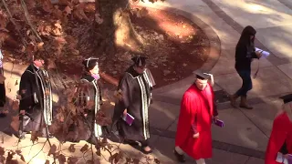 Academic procession at the NWU PhD graduation ceremony