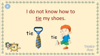 ⭐ HOMONYMS QUIZ! ⭐ Can you pass this quiz? I English with Teacher Joan