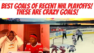 FOOTBALL FANS REACTS TO Most Electrifying NHL Goals in Recent Playoff History | SUCH BEAUTIES!