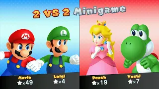 Mario Party 10 - Mario vs Luigi vs Yoshi vs Peach - Chaos Castle