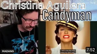 METALHEAD REACTS| Christina Aguilera - Candyman (Official Video)