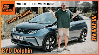 BYD Dolphin im Fahrbericht (2023) So viel Elektroauto gibt’s für unter 25.000€! Review | Test | POV