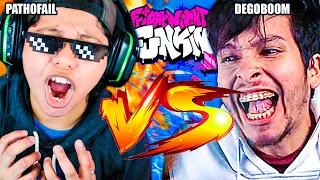 DEGOBOOM VS PATHO en FRIDAY NIGHT FUNKIN’ 😱🔪 | Batalla Épica | Pathofail