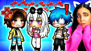 😈❤️‍🔥 His Softie Looking Bodyguard 😈❤️‍🔥 Gacha Life Mini Movie Love Story Reaction