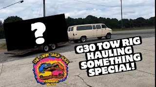 G30 Tow Van Hauling Something Special - The Swim Shop 4x4 Vans