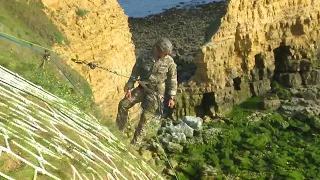 Rangers scale 100-foot Normandy cliff in honor D-Day heroes