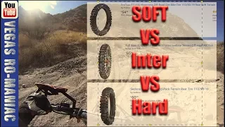 SOFT vs INTERMEDIATE vs HARD Terrain Dirt Bike Tires - Explained !