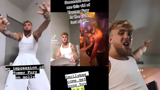 Jake Paul trolls Tommy Fury and react to his drunk video in the club
