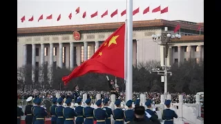 Chinese PLA takes over flag-raising duty at Tian'anmen Square on New Year's Day