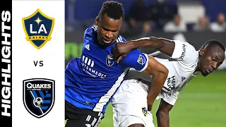 HIGHLIGHTS: LA Galaxy vs  San Jose Earthquakes | August 20, 2021