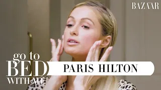 Paris Hilton's Nighttime Skincare Routine | Go To Bed With Me | Harper's BAZAAR