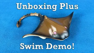 RC Manta Ray Unboxing & Review For Parents | Stingray Shark RC Boat