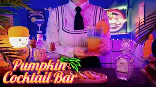 ASMR | Rain Sound & Emotional Cocktail Bar 🍸 Bartender | personal attention Roleplay Korean Eng sub