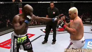 Mark Hunt vs Cheick Kongo Highlights (Impressive TKO) #ufc