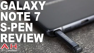 Samsung Galaxy Note 7 S-Pen Review